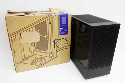 NZXT H5 Flow ATX Mid-Tower PC Case CC-H51FB-01 - Black - Image 1 of 4