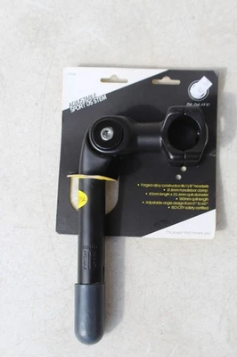 Sunlite Adjustable Sport Stem Stem Mtb Adj Sport 31.8 x 85 x180x25.4 BLACK 58534 - Image 1 of 4