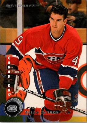 1997 Donruss Brian Savage #109 Montreal Canadiens Hockey Card - Image 1 of 2