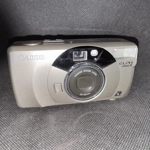 Canon ELPH 260Z Point & Shoot ZOOM APS fotocamera pellicola 30-60 mm testata, FUNZIONA✅✅ - Foto 1 di 3