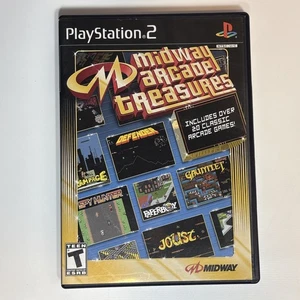 Midway Arcade Treasures (Sony PlayStation 2, 2003) PS2 completo con manuale - Foto 1 di 5