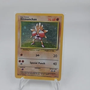 Hitmonchan Holo Rare Pokémon TCG 007/102 Base Set Vintage - Bild 1 von 4