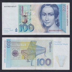 Banconota Germania 100 deutsche mark 1996 P.-46 BB+/VF+ - Imagen 1 de 1