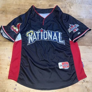 Men's Pujols 5 Cardinals2010 All Star Game CoolBase Authentic Jersey MLB Size 48 - Picture 1 of 6
