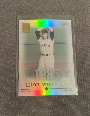 Hoyt Wilhelm 2004 Topps Tribute 1985 HOF Induction Card #29 - Image 1 of 2