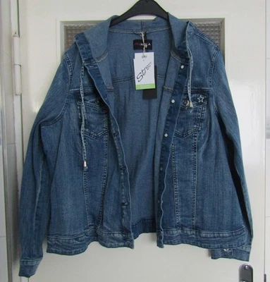 Mia Moda Jeansjacke, Gr. 46 - Bild 1 von 4