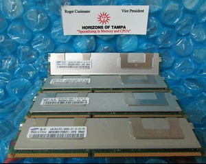 Samsung 16GB (4x4GB) 2Rx4 DDR3-1066 PC3-8500R Server Memory M393B5170DZ1-CF8 - Picture 1 of 1
