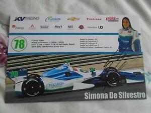 Simona de Silvestro SIGNIERTE Karte 2012 - Bild 1 von 1