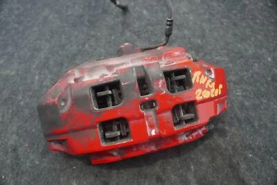 Front Right Side Brake Caliper Red 5.0L J9C16858 OEM Jaguar F-Pace X761 2019-20 - Image 1 of 4