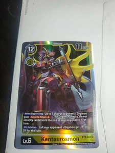 Digimon TCG CCG 1.0 - KENTAUROSMON BT3-043 - Super Rare * - Picture 1 of 2