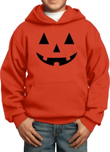 Kids Halloween Hoodie Black Jack-O-Lantern - Picture 1 of 3