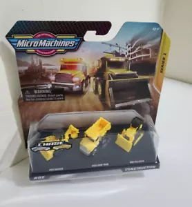 Camión de volteo excavadora de construcción Micro Machines serie 1 vehículos excavadora juguetes - Imagen 1 de 5
