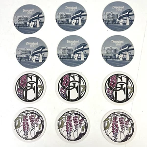 Disneyland Hotel Grand Californian 12 Coaster Lot GCH Craftsmen Grill Monorail - Picture 1 of 5