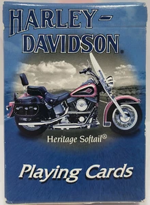 Harley-Davidson Heritage Softail Playing Cards 2003 -NEW - Picture 1 of 4