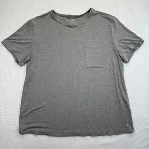 Cozy Earth Pocket T-Shirt Soft Bamboo Blend Casual Tee Gray Size M - Picture 1 of 9
