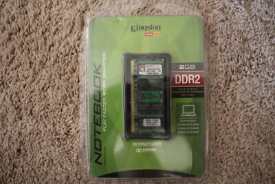 New Kingston NoteBook 2GB DDR2 PC2-5300 667MHz Ram - KVR667D2SO/2GR - Image 1 of 2