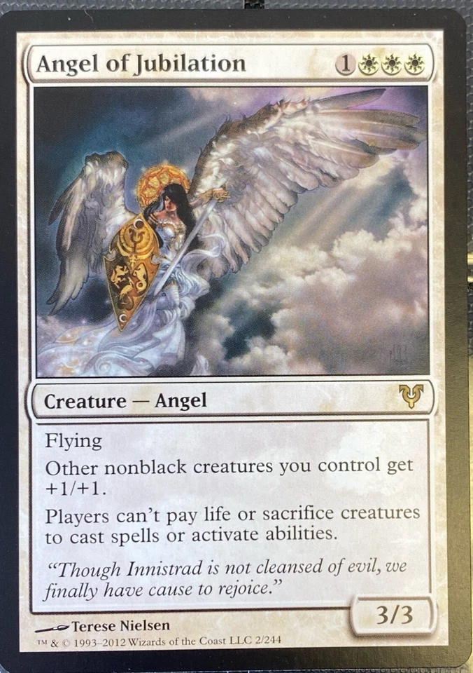 Magic the Gathering (MTG) Angel of Jubilation Avacyn Restored - Image 1 of 1