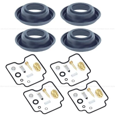 4 x Yamaha XJR1300 Carburettor Repair Kit Gaskets & Diaphragms 2002-2006 - Image 1 of 4