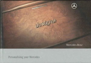 Mercedes-Benz Designo Personalisation Options 2008-09 UK Market Sales Brochure - Picture 1 of 9