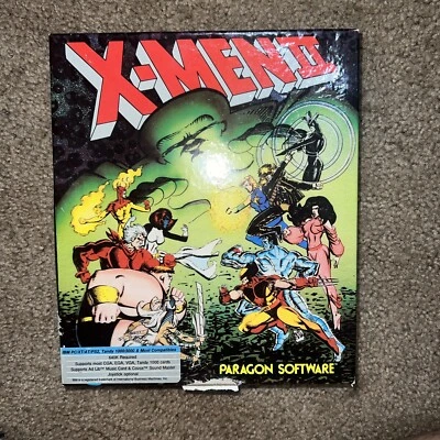 X-Men II The Fall of the Mutants IBM PC Big Box 3.5'' Floppy Paragon Software - Image 1 of 4