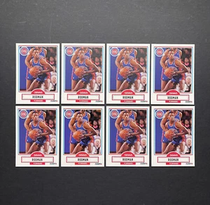 1990-91 Fleer #59 Dennis Rodman 8 x Card LOT Detroit Pistons Bad Boys HOF NM-MT - Bild 1 von 7