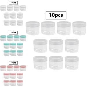 10 Stück Kosmetik Proben Flaschen Kunststoff Auslaufsicher Leerflasche Verpackungswerkzeug - Bild 1 von 24