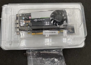 PNY NVIDIA T400 VCNT4004GB-PB T40 4GB 64-bit GDDR6 PCI Express 3.0 x16 Low Profi - Picture 1 of 12