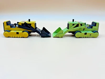 Camión tractor TONKA verde y amarillo 5" fundido a presión Tonka Road Stripper Bulldozer Foto 1 de 4
