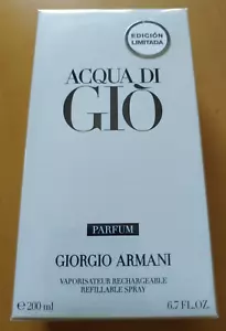 Giorgio Armani Acqua di Giò Parfum 200ml Refillable Limited Edition Men - Bild 1 von 6