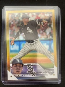 2023 Topps Series 1 Davis Martin 188 Gold Rainbow Foil RC Chicago White Sox - Bild 1 von 6