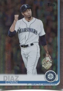 2019 Topps Series 1 EDWIN DIAZ Rainbow Foil - SEATTLE MARINERS - #299 - Picture 1 of 1