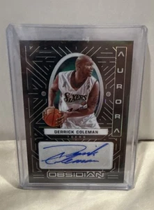 2021-22 Panini Obsidian Aurora Auto /149 Derrick Coleman #AUR-DCO Auto - Imagen 1 de 3