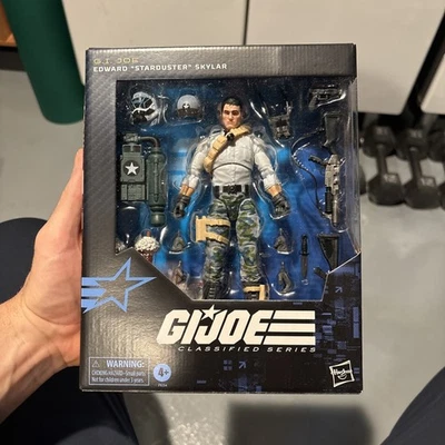 GI Joe Classified Edward "Starduster" Skylar #136 en mano y listo para enviar Foto 1 de 4
