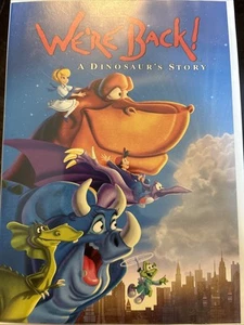 We're Back! S Dinosaur's Story (DVD, 2009) Universal Studios. Fast Shipping. D2 - Picture 1 of 3