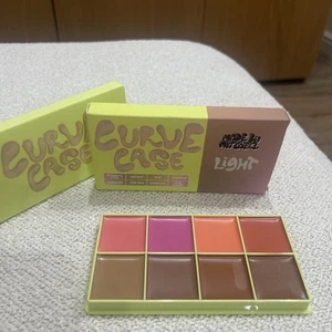 Curve Case Cream Blusher Face Eyes Palette Made By Mitchell Light - Picture 1 of 1