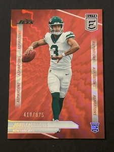 2024 Donruss Elite #145 Jordan Travis Aspirations Shimmer Rookie #/875 Jets - Picture 1 of 2
