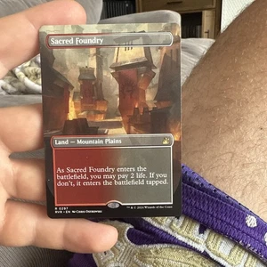 Sacred Foundry (Borderless) Ravnica Remastered Regular - Picture 1 of 1