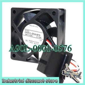 A90L-0001-0576 Wentylator chłodzący do Fanuc 60 * 60 * 20MM 3-pin DC24V 0.15A 2408VL-S5W-B79 - Zdjęcie 1 z 2