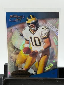 2000 Quantum Leaf 2000 Tom Brady ROOKIE CARD #343 RC *RARA* - Foto 1 di 10