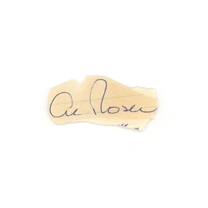 Al Rosen Cut Autograph (Spencer Ross LOA) - Picture 1 of 1