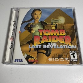 Tomb Raider The Last Revelation (Sega Dreamcast) Complete CIB w/RegCard Tested