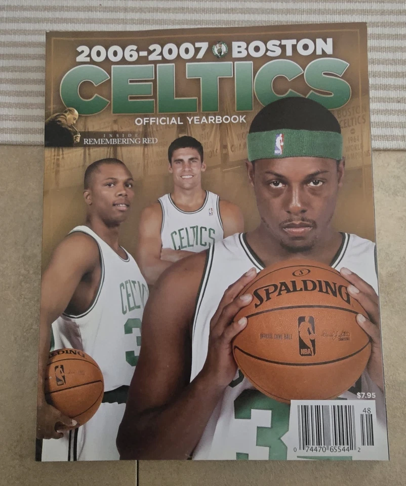 Anuario Paul Pierce 2006-2007 Boston Celtics Foto 1 de 1