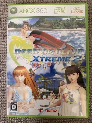 DEAD OR ALIVE XTREME 2 Microsoft Xbox 360 Japanese Version Used W/Case - Image 1 of 3