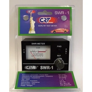 MIERNIK MOCY - CRT 135 SWR & PWR - CB RADIO ANTENA 1-100W 26-30 MHZ 50 OHMS - Zdjęcie 1 z 2