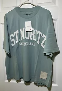 BALLY Blue St Moritz T-Shirt XL - Picture 1 of 10