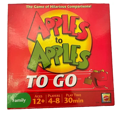 Mattel Games' APPLES to APPLES TO GO - Travel Version - 100% Complete - 2007 - Image 1 of 4