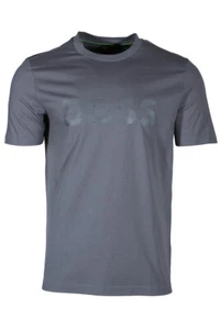 HUGO BOSS Tee Mirror 1 Men’s T-Shirt in Medium Grey 50506363 036 - Picture 1 of 3
