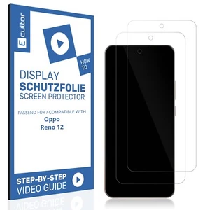 2x 3D Schutzfolie für Oppo Reno 12 Display Folie Flexibel Full Cover - Zdjęcie 1 z 6