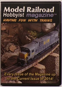 Railroad DVD, Model Railroad Hobbyist Magazine, Back-Issues to 2014, Media DVD - Picture 1 of 2
