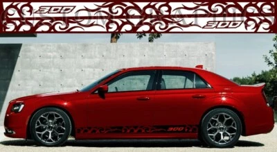 Premium Quality Vinyl Stickers Compatible with Chrysler 300 Unique Design Decals - Image 1 of 4
